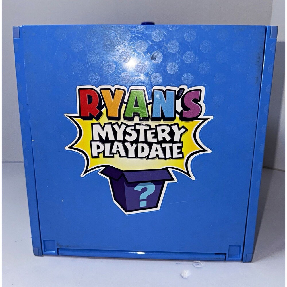 Ryan's World Mystery Playdate Mystery Box Playset Ryan Blue 9 in